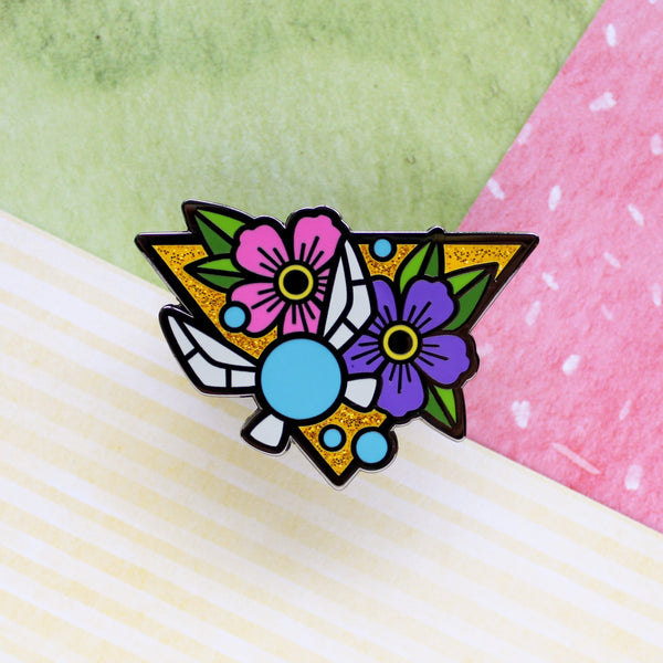 Hey, Listen! Enamel Pin